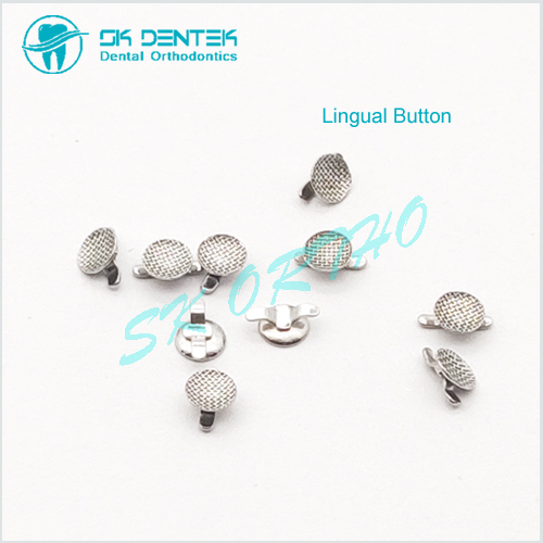 Lingual Button with Double Wings