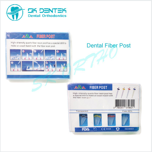 Dental Screw Fiber Post with Drills
